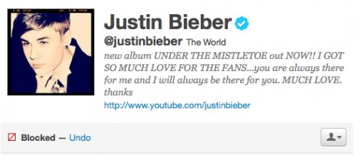 BlockJustinBieber