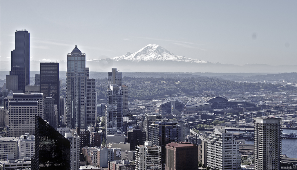 Downtown Seattle by Maryam