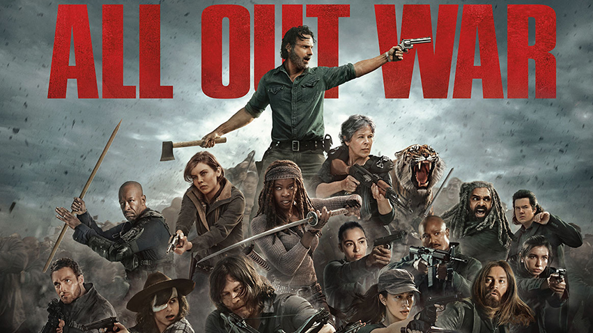 The Walking Dead Season 8 Poster for All-Out War
