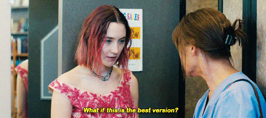Saoirse Ronan and Laurie Metcalf in Lady Bird GIF