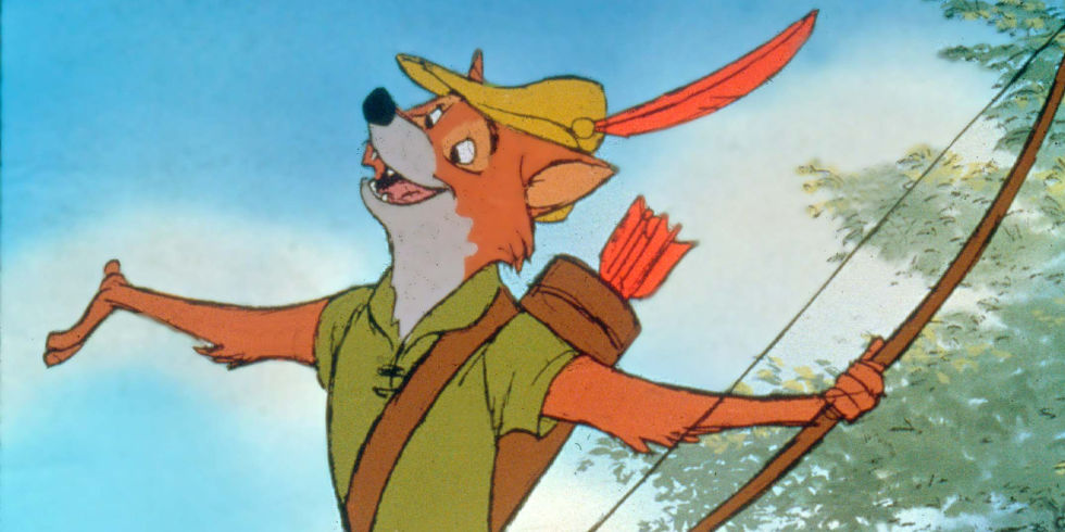 Disney's Robin Hood is a fox
