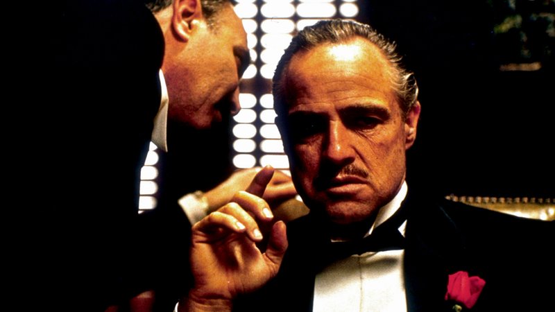 Marlon Brando as Vito Corleone in the original box office record-breaker, Francis Ford Coppola's The Godfather