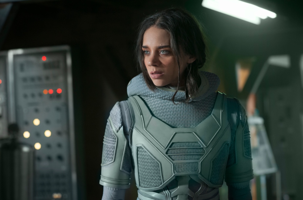 Hannah John-Kamen as Ghost in Ant-Man and the Wasp
