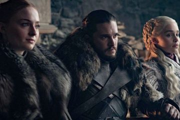 Lady Sansa Stark (Sophie Turner), Lord Jon Snow (Kit Harrington), and Queen Daenerys Targaryen (Emilia Clarke) have some tense character moments in season 8 of HBO's Game of Thrones