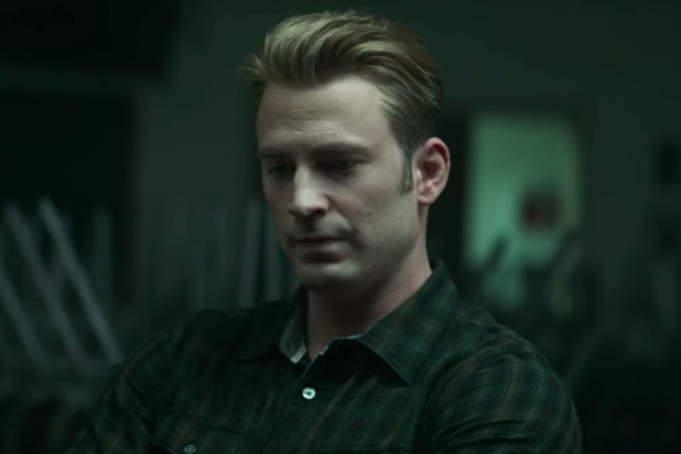 Steve Rogers (Chris Evans) in therapy in Avengers: Endgame