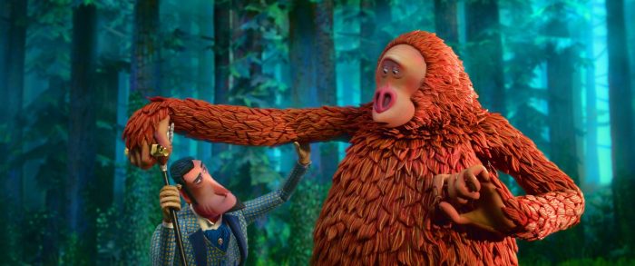 Hugh Jackman and Zach Galifianakis voice Sir Lionel Frost and Susan the Sasquatch in Laika's Missing Link