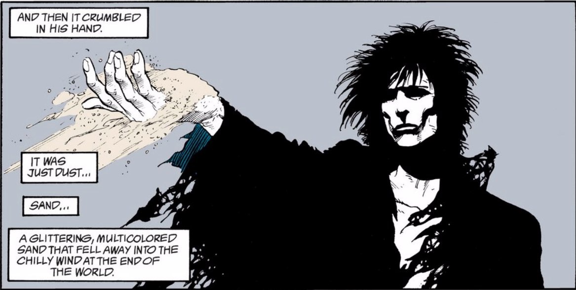 Morpheus, also known as Dream, from Neil Gaiman's Sandman comic book series for DC and Vertigo Comics