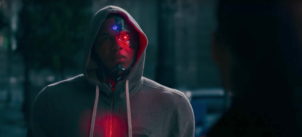Victor Stone (Ray Fisher)is Cyborg in the Justice League movie