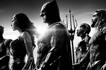 Promotional image of the superhero team from The Snyder Cut of the Justice League movie