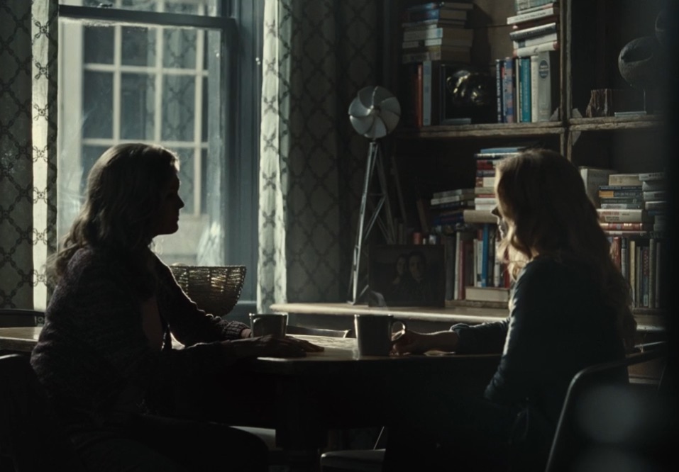 Martha Kent (Diane Lane) and Lis Lane (Amy Adams) in The Snyder Cut of the Justice League movie