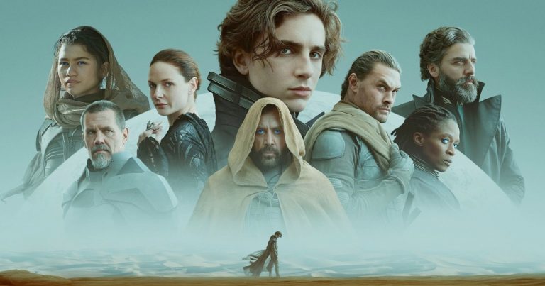 Dune 2021 cast promotional poster