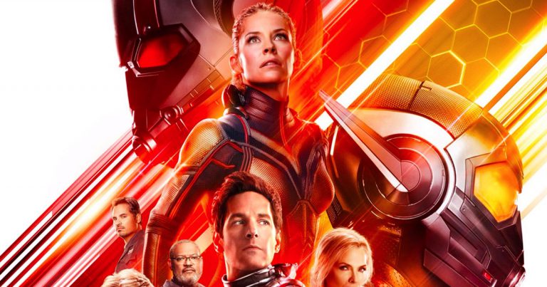 Paul Rudd and Evangeline Lilly headline the cast poster for Marvel's Ant-Man and the Wasp
